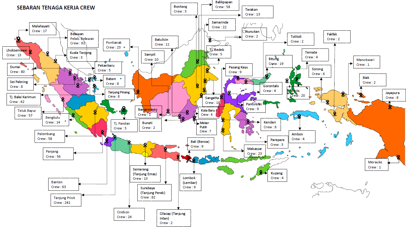 Sebaran Regional 2
